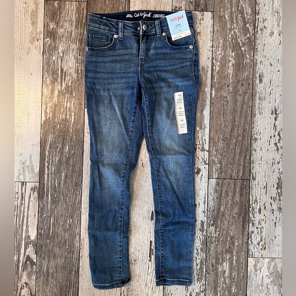 Cat and Jack Girls Jeans size 10 NWT